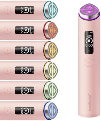 medicube Booster Pro X2™ - 7 in 1 Glow Beauty Device, 2X Glow Care, Pink