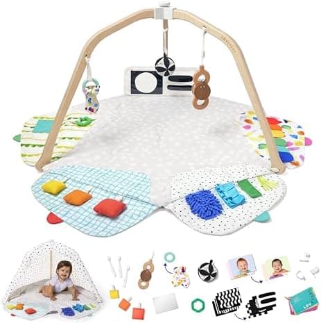 Lovevery, The Play Gym, 5-Stage Baby Developmental for Full Year of Play