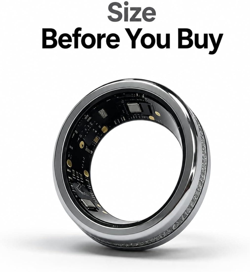 Smart Ring for Women & Men, Smart Ring Sleep Tracker, No Subscription — photo 2