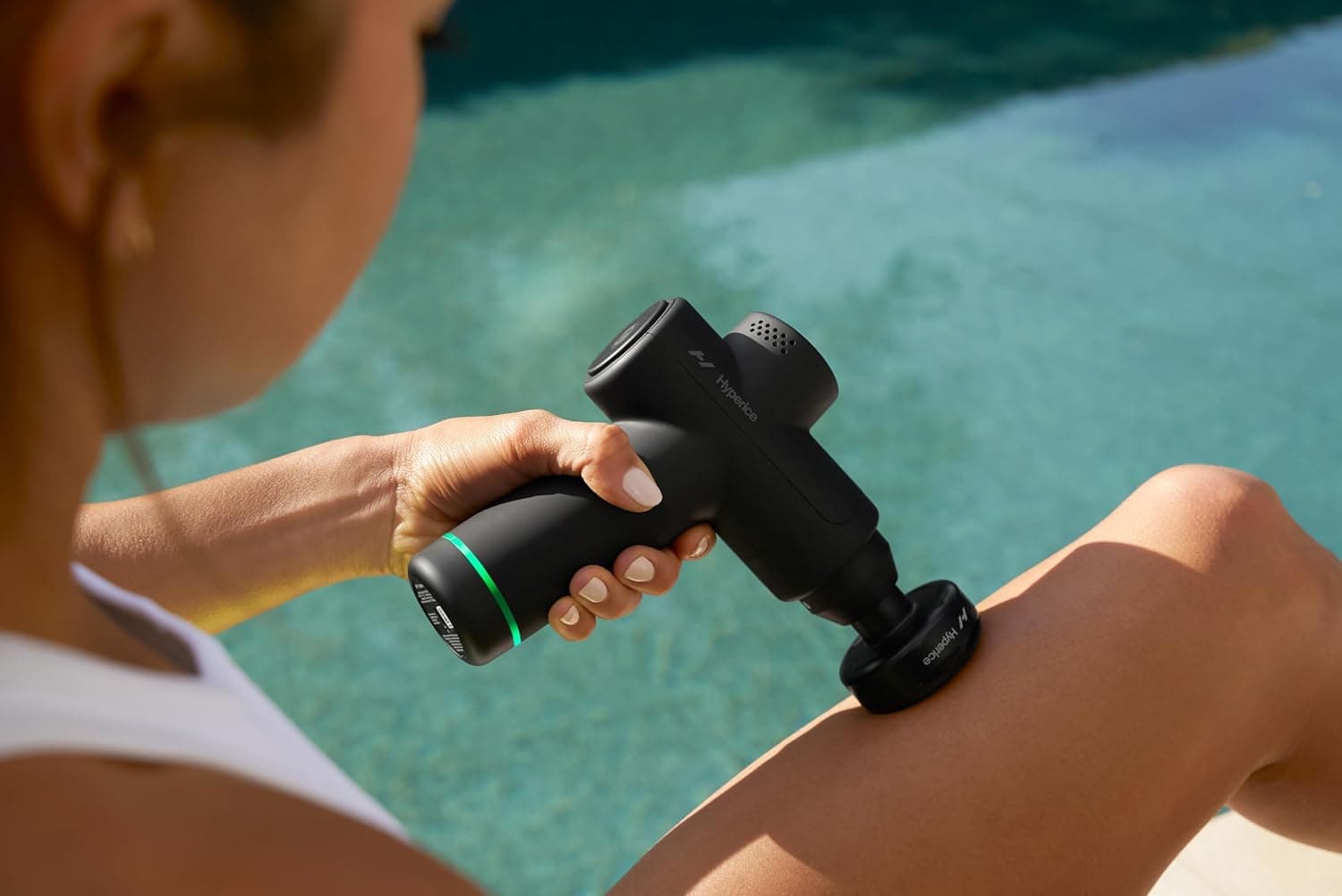 Hyperice Hypervolt Go 2 Handheld Percussion Massage Gun Deep Muscle Tissue — photo 8