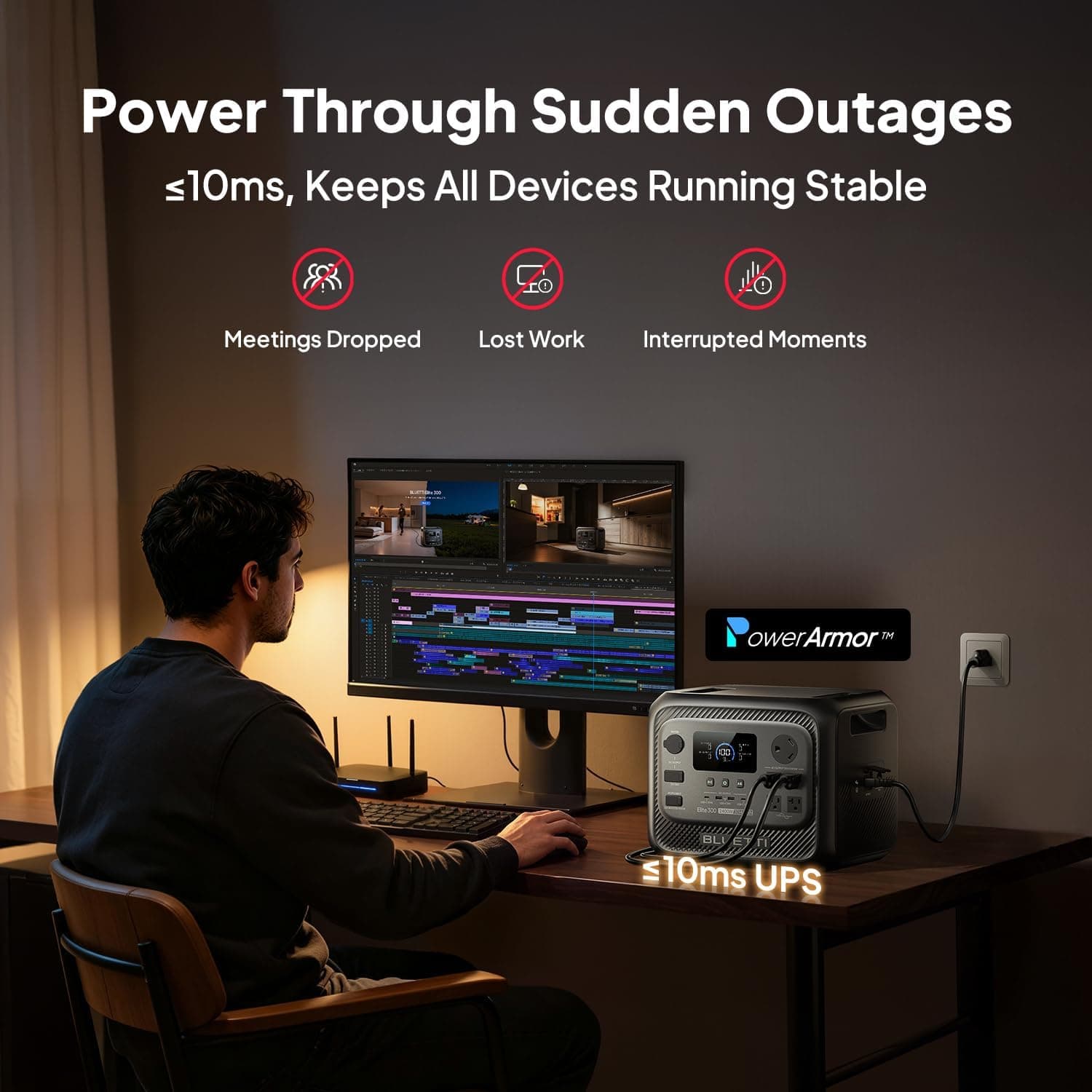 BLUETTI Elite 300 Portable Power Station for RV & Home Backup 3014.4Wh — photo 7