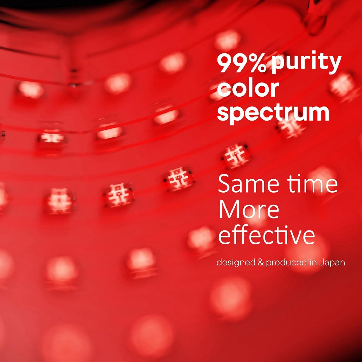 Aphrona FDA cleared LED Facial Mask MOONLIGHT PRO 7 Color Treatment Photon Mask, Red light Blue light for Acne Removal Wrinkle Reduction, led light therapy for face, 450 Powerful LED Chips (White) — photo 5