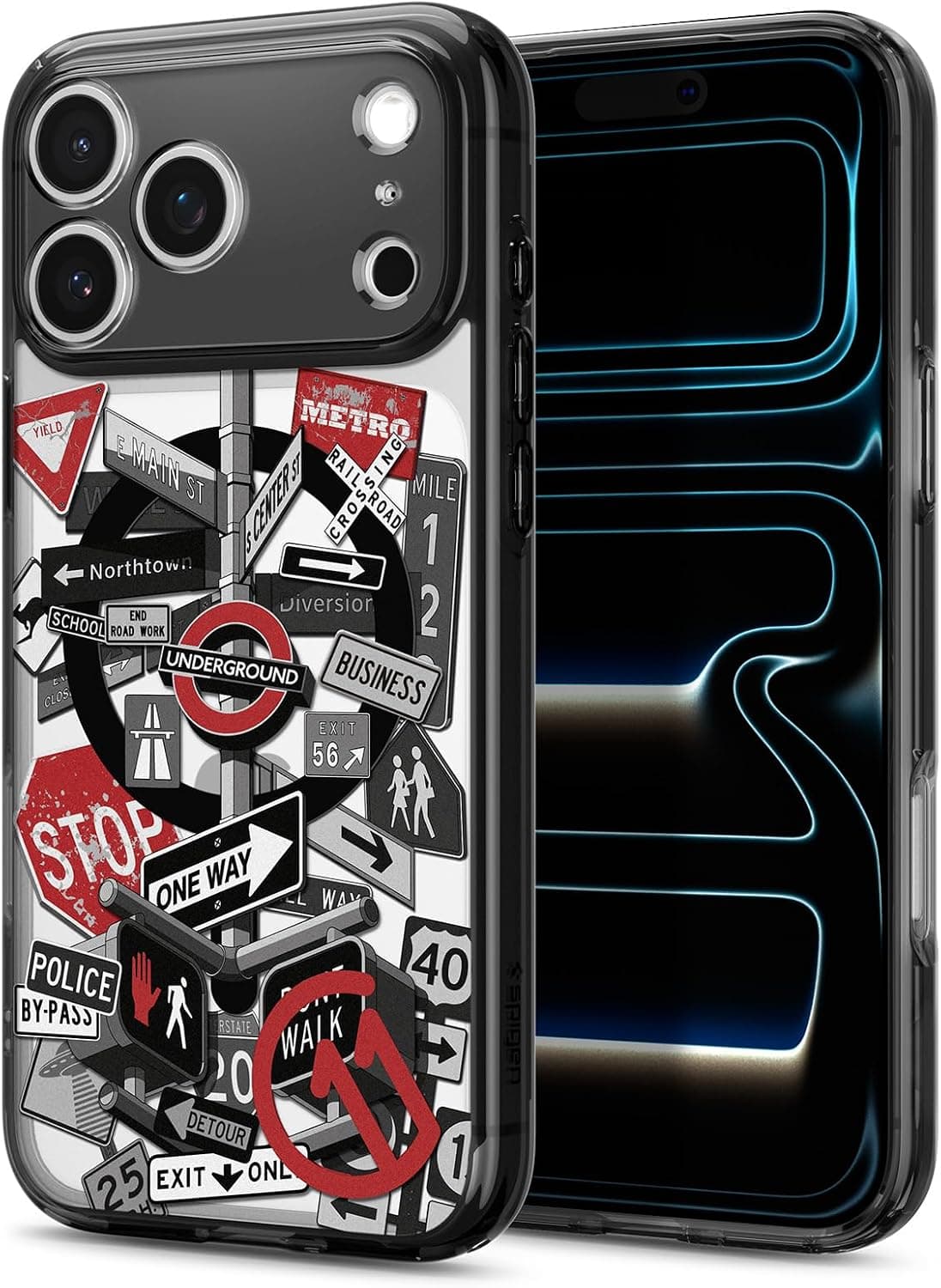 Spigen Ultra Hybrid MagFit for iPhone 17 Pro / 18 Pro Case, c11 Signal — photo 6