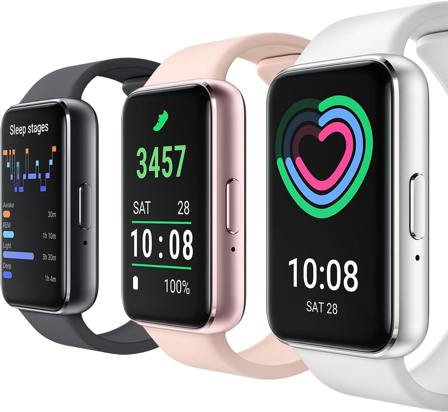 SAMSUNG Galaxy FIT 3 [2025, 40MM] 1.6" AMOLED Display | IP68 Water Resistant | 14 Days Battery Life | 100+ Watchfaces | 100+ Exercise Modes | International Model (Fast Charger Bundle, Black) — photo 9
