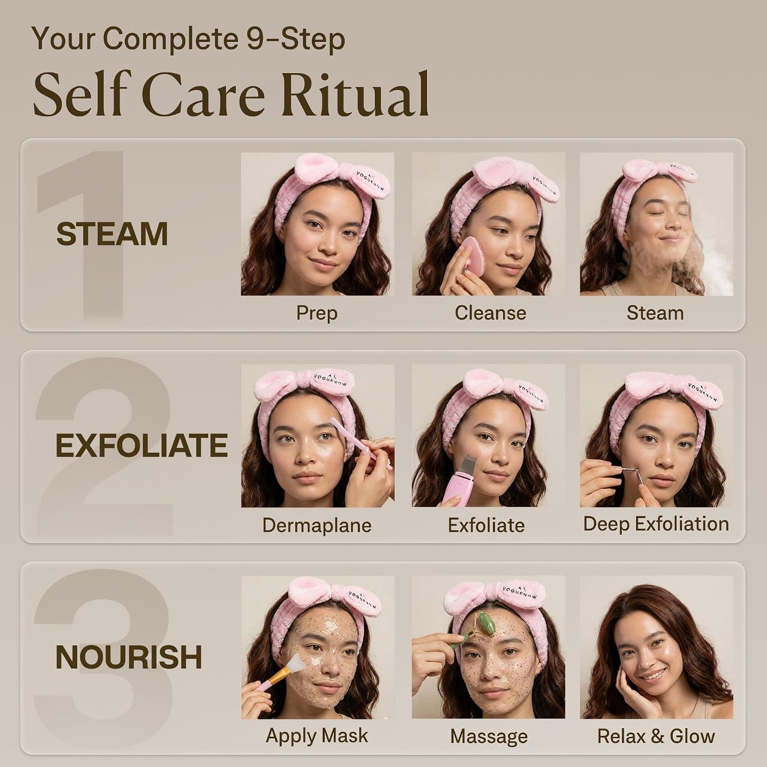Facial Steamer Spa Kit with 17 Spa Tools for Complete At-Home Facial — photo 6