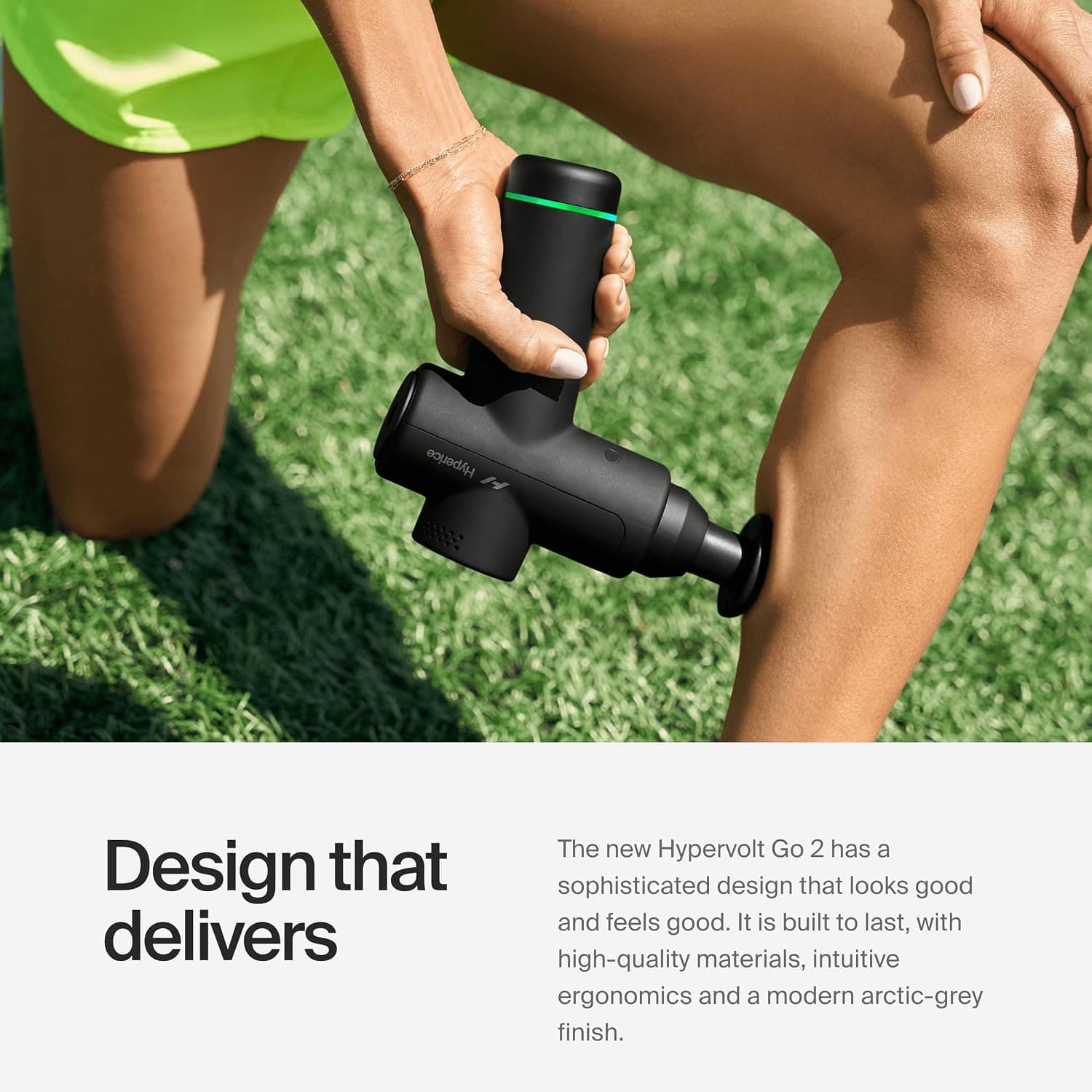 Hyperice Hypervolt Go 2 Handheld Percussion Massage Gun Deep Muscle Tissue — photo 4