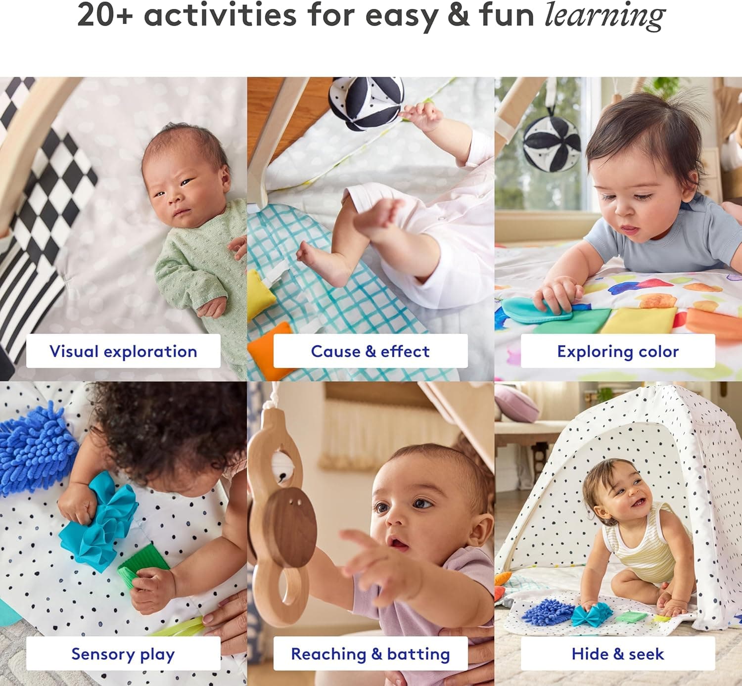 Lovevery, The Play Gym, 5-Stage Baby Developmental for Full Year of Play — photo 3