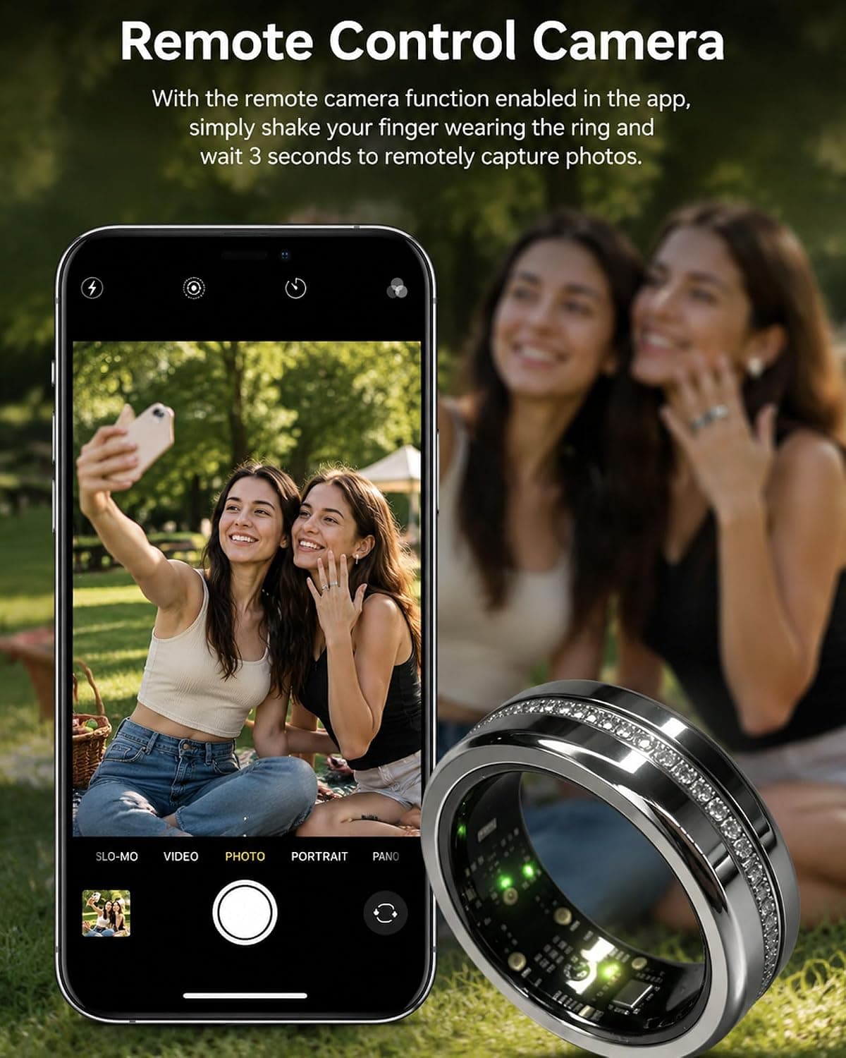Smart Ring for Women & Men, Smart Ring Sleep Tracker, No Subscription — photo 8