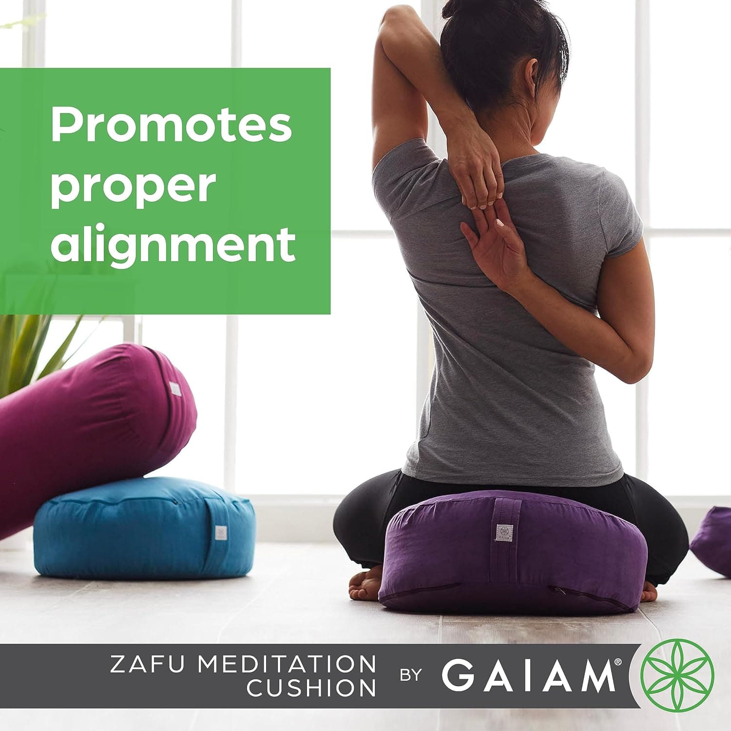 Gaiam Ergonomic Buckwheat — photo 2