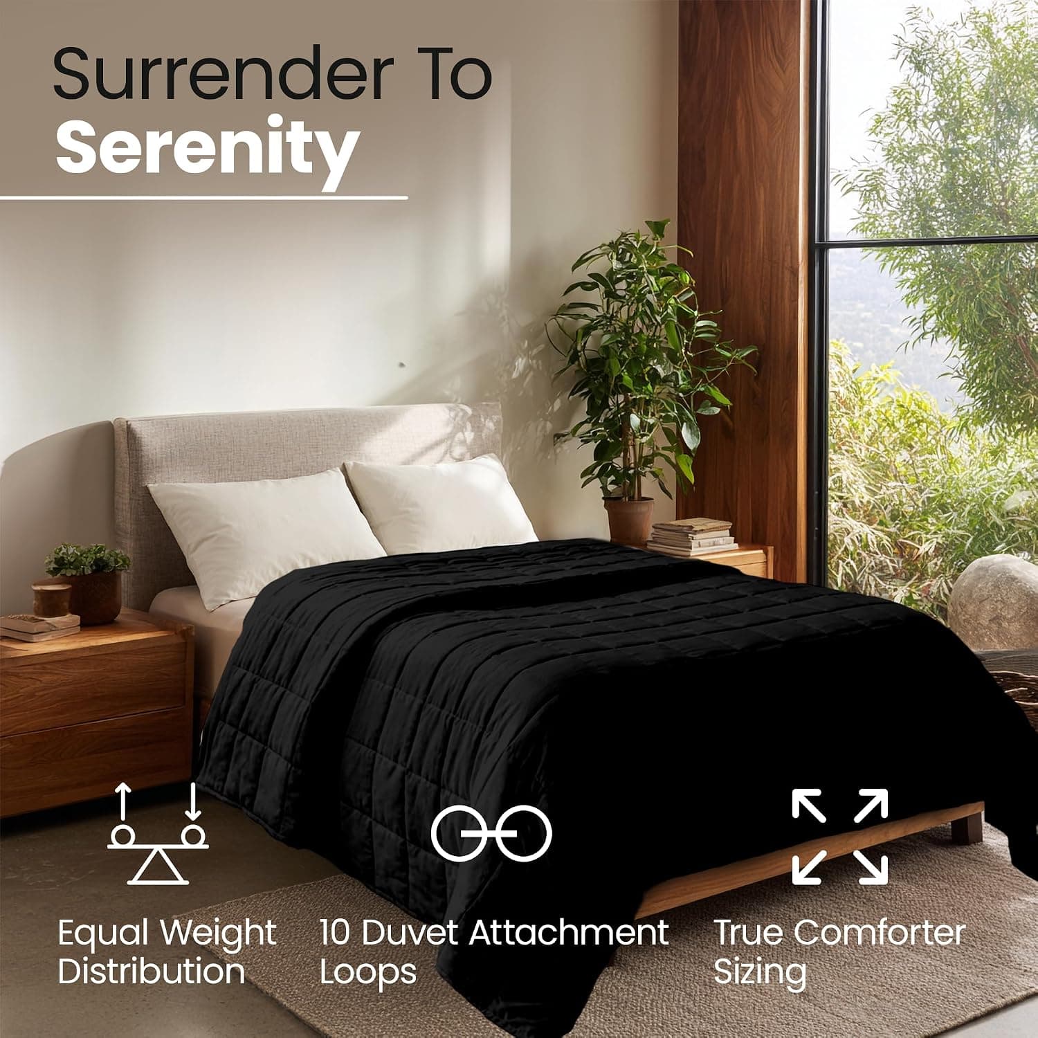 HomeSmart Weighted Blanket Queen Size 50 lb - The Heaviest Weighted Blanket — photo 4