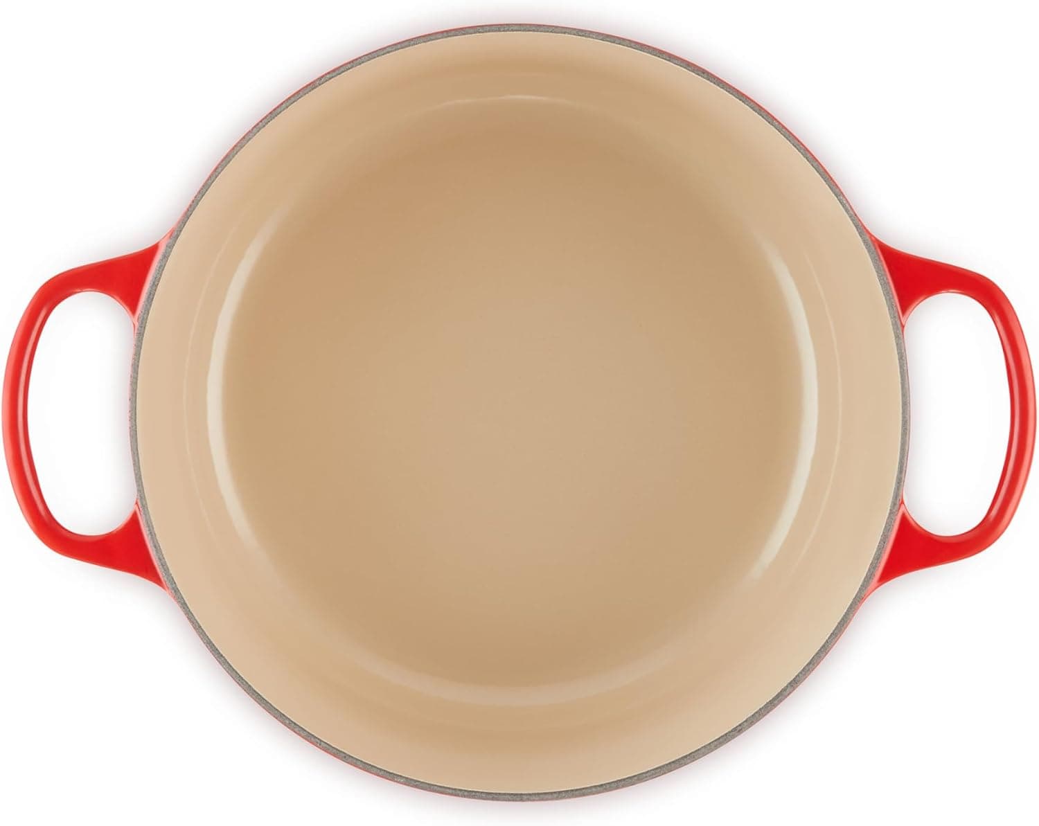 Le Creuset Enameled Cast Iron Round Dutch Oven, 5.5 qt., Cerise — photo 3