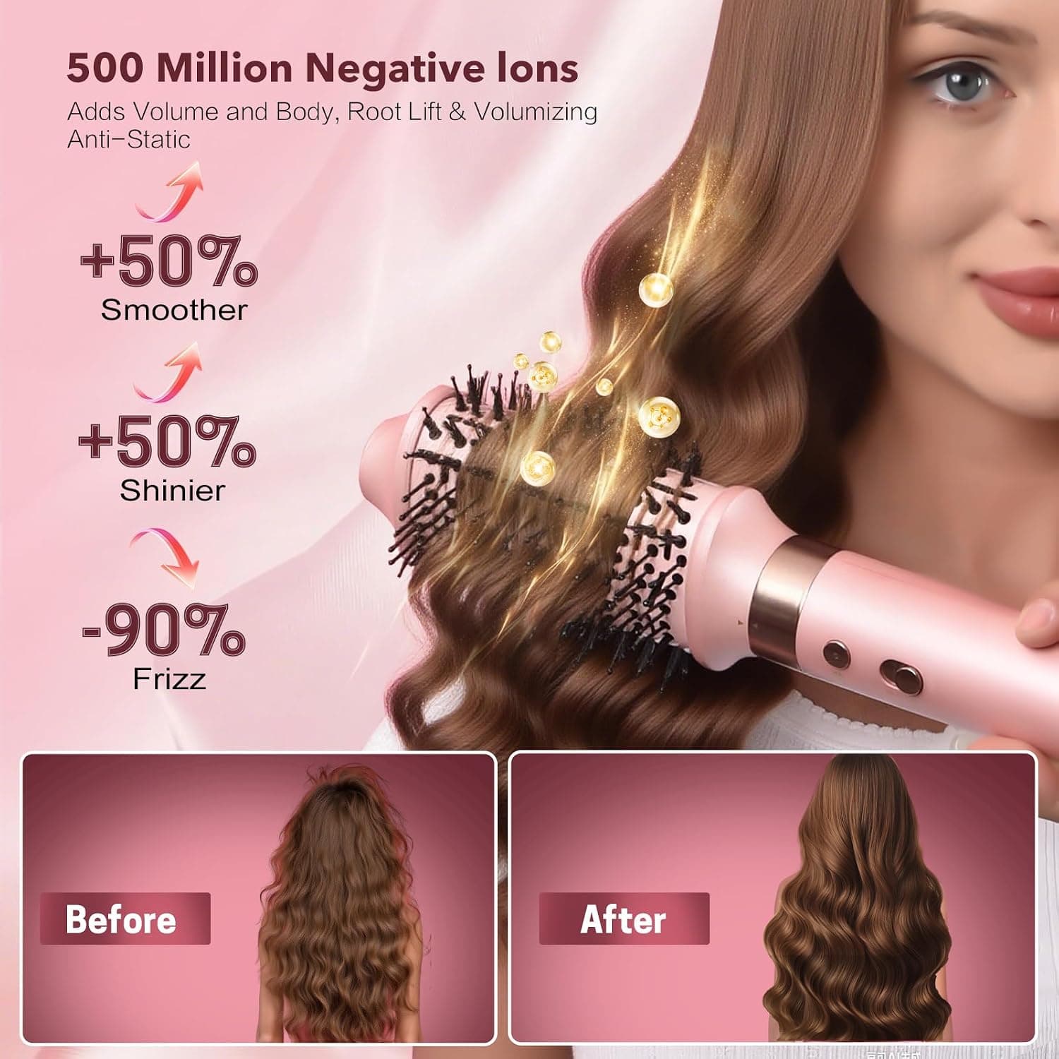 Mythsight StyleVibe 6-in-1 Air Styler with Hair Dryer & Auto-Wrap Curl L/R — photo 4