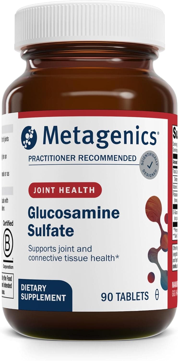 Metagenics Glucosamine Sulfate 1,500 mg, Joint Health Support, 90 Count
