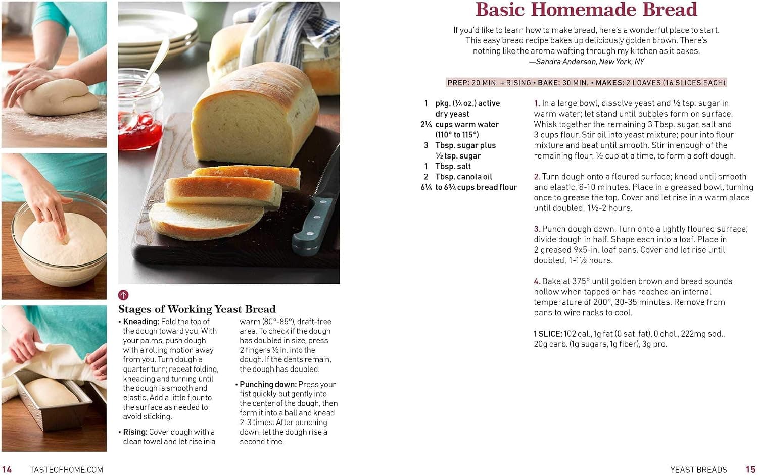 Taste of Home Breads: 100 Bread Recipes for Homemade Loaves, Rolls, Biscuits, and Everyday Baking (Taste of Home Baking) — photo 6