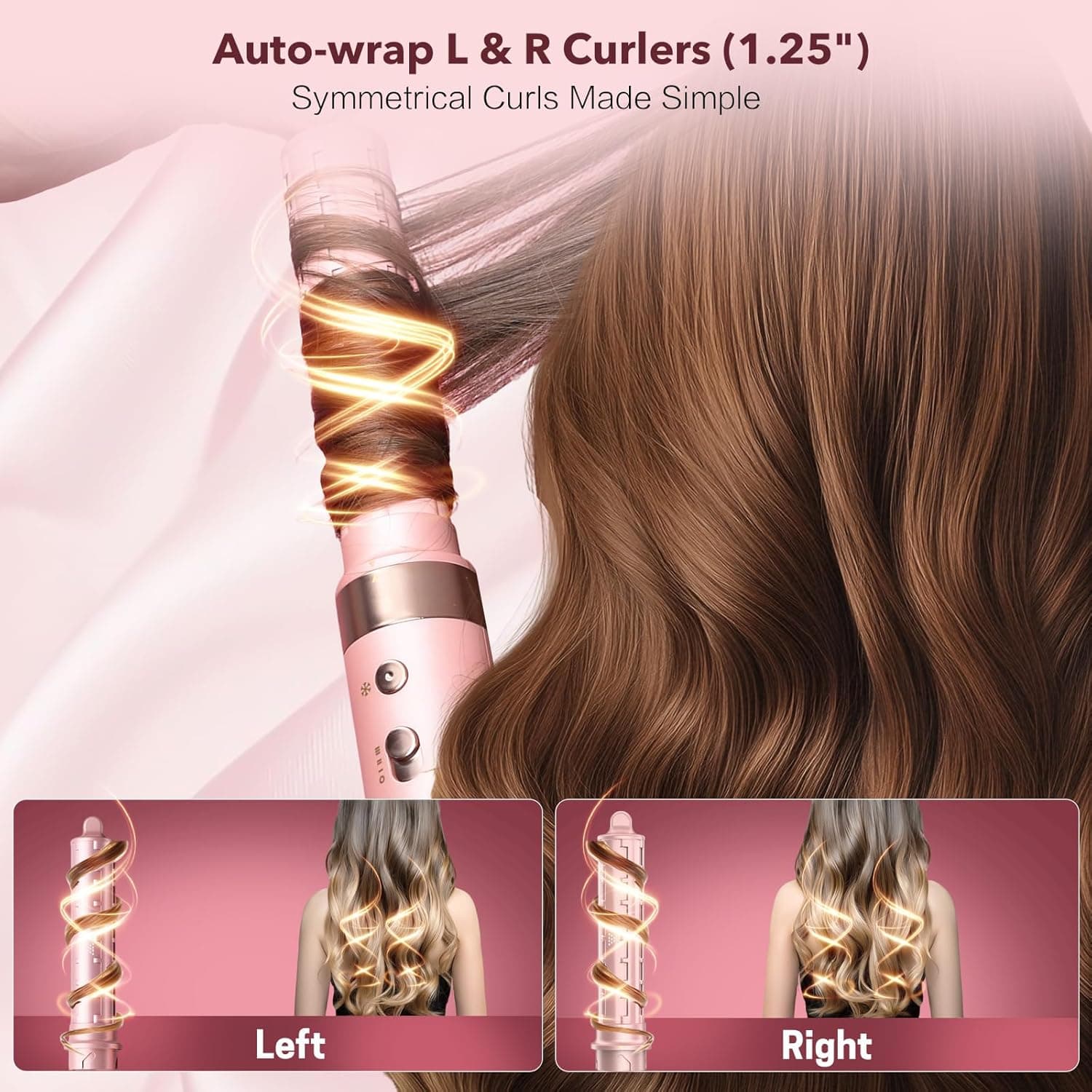 Mythsight StyleVibe 6-in-1 Air Styler with Hair Dryer & Auto-Wrap Curl L/R — photo 6